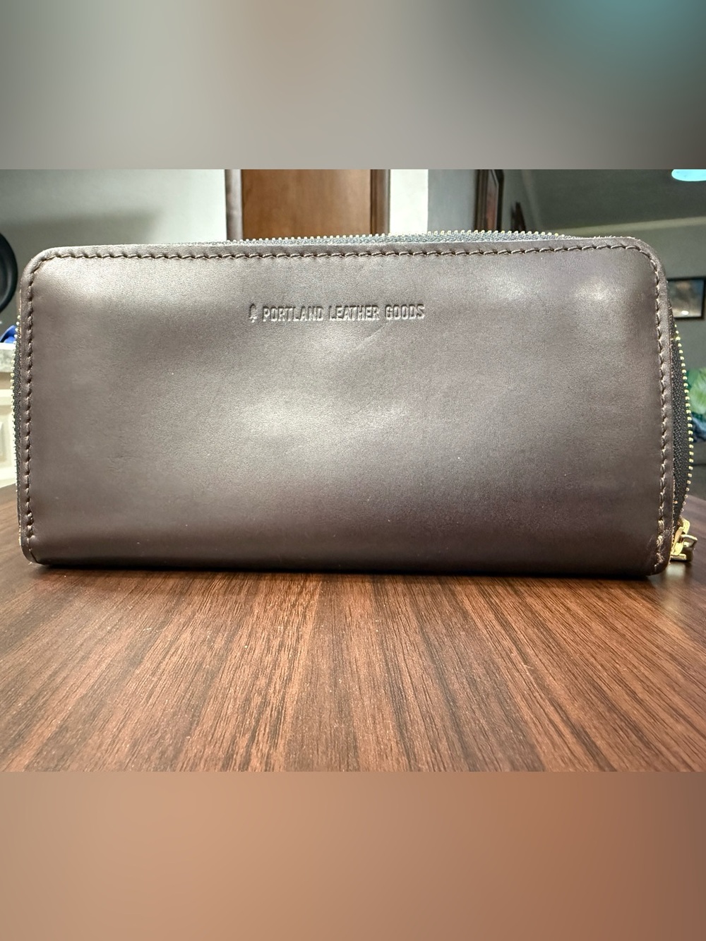 Portland Leather Grizzly Accordion Wallet